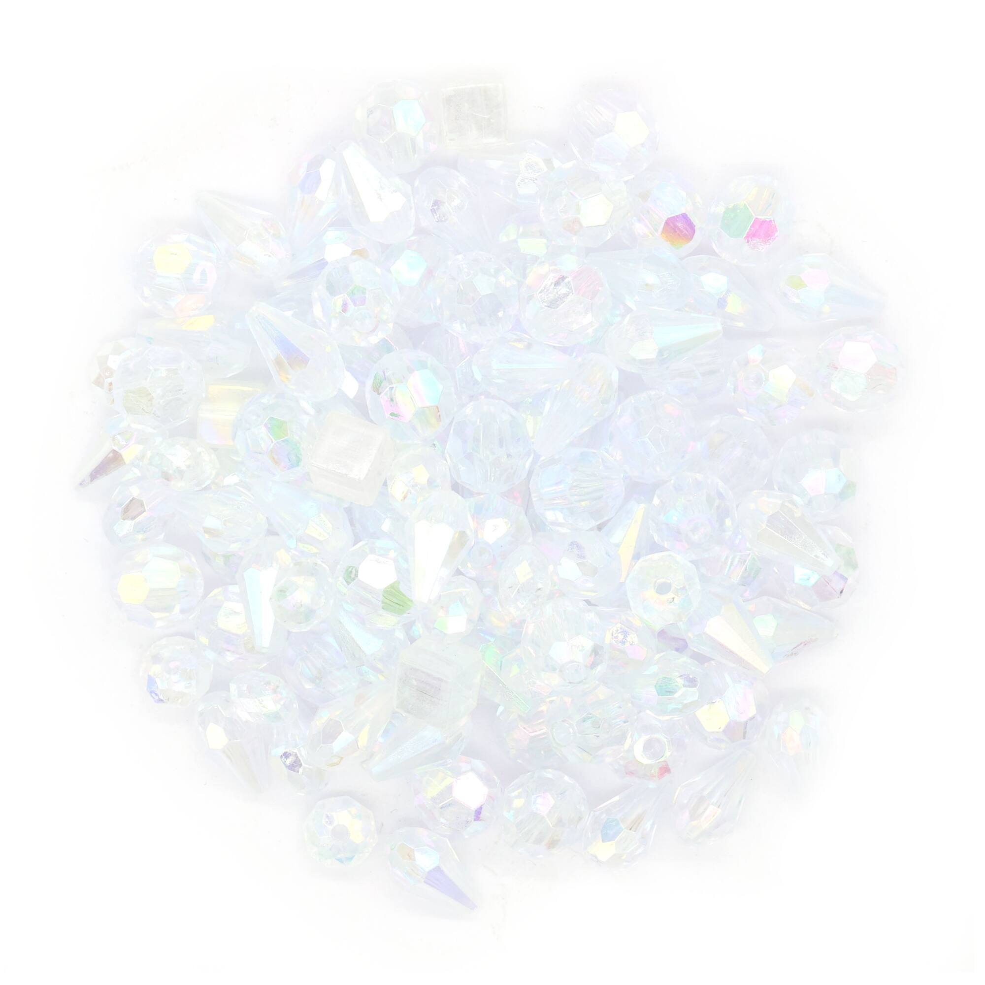 Mixed Faceted Beads, 260ct. by Creatology™